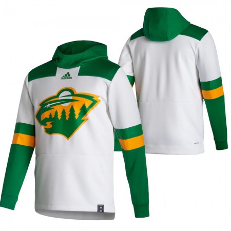 Minnesota Wild Blank 2020-21 Reverse Retro Chandails à capuchon - Homme